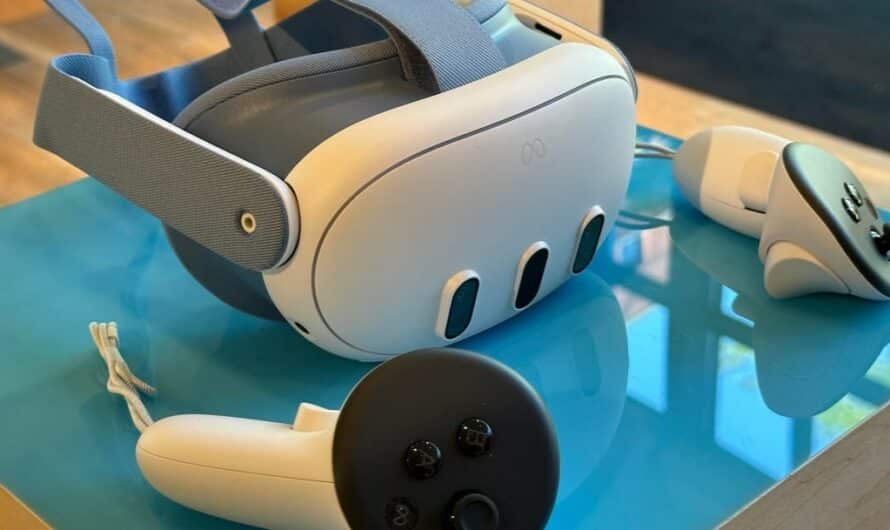 The Meta Quest 3 Headset A Mixed Reality Game Console for$ 500